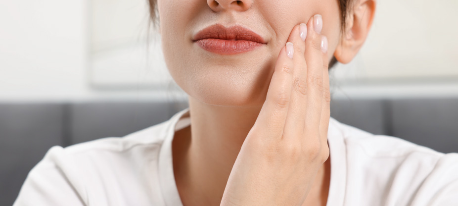 Paciente con dolor tras extracción dental